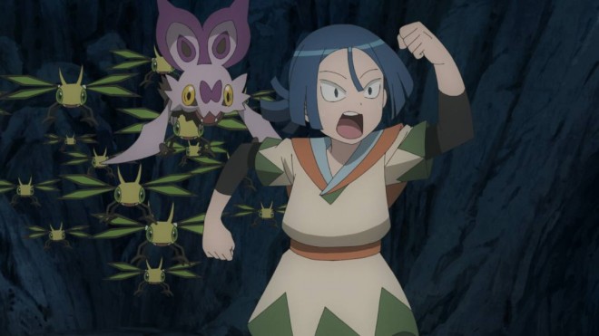 Scene from the anime Pokémon Horizons episode 84